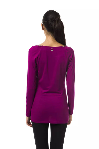 BYBLOS Paarse Viscose Dames Top