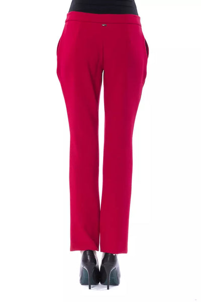BYBLOS Fuchsia Polyester Damesbroek