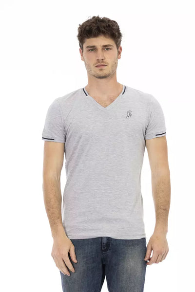 Trussardi Action Grijs Katoenen Heren T-shirt