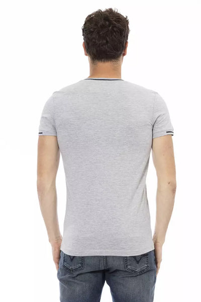 Trussardi Action Grijs Katoenen Heren T-shirt