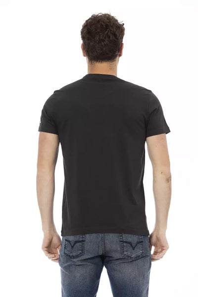 Trussardi Action Zwart Katoenen Heren T-shirt