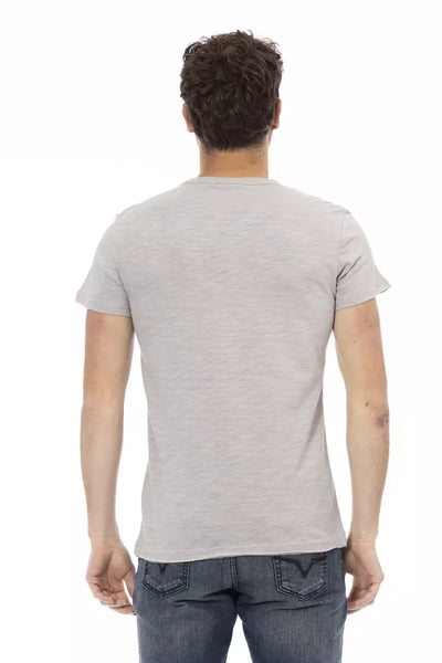 Trussardi Action Grijs Katoenen Heren T-shirt