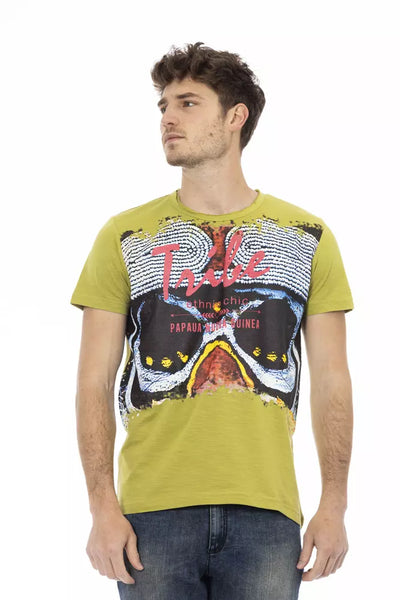 Trussardi Action Groen Katoenen Heren T-shirt