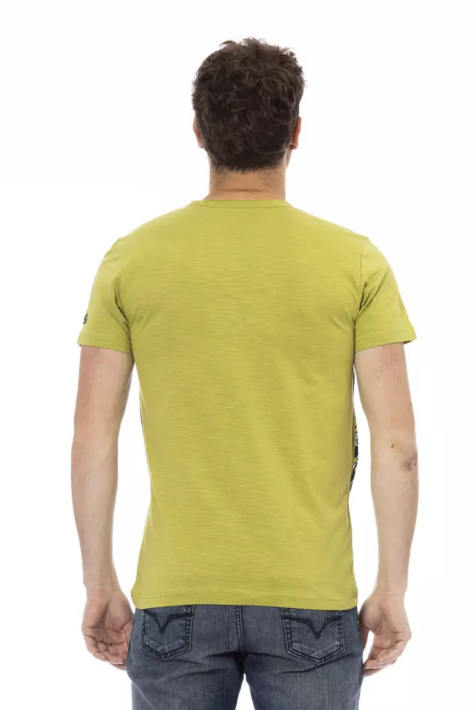 Trussardi Action Groen Katoenen Heren T-shirt