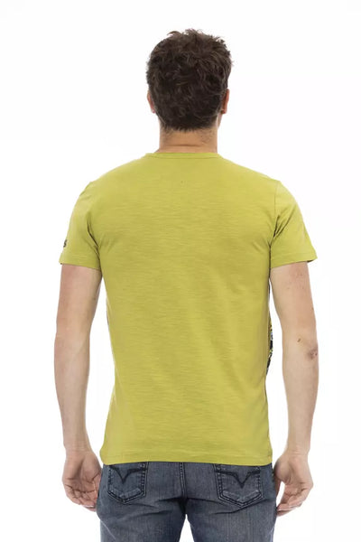 Trussardi Action Groen Katoenen Heren T-shirt