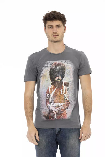 Trussardi Action Grijs Katoenen Heren T-shirt