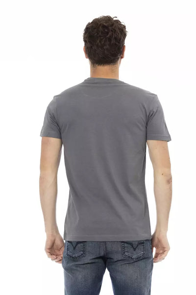 Trussardi Action Grijs Katoenen Heren T-shirt