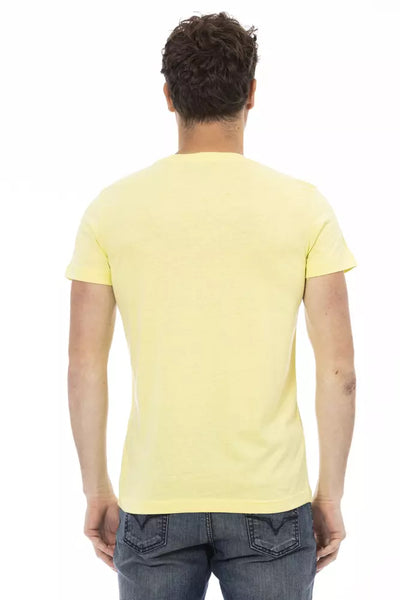 Trussardi Action Geel Katoenen Heren T-shirt