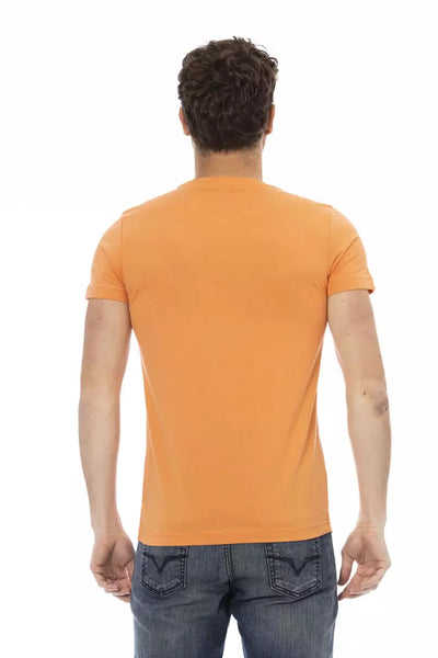 Trussardi Action Oranje Katoenen Heren T-shirt