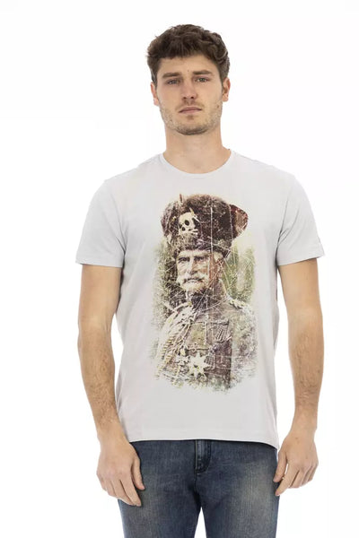 Trussardi Action Grijs Katoenen Heren T-shirt