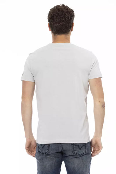 Trussardi Action Grijs Katoenen Heren T-shirt