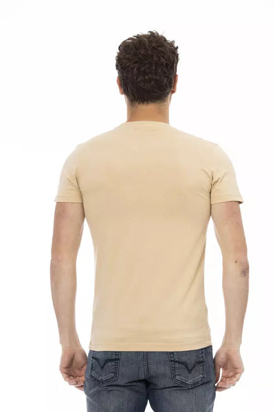 Trussardi Action Beige Katoenen Heren T-shirt