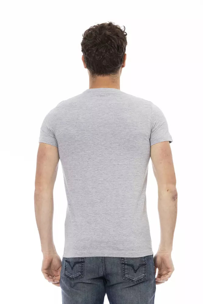 Trussardi Action Grijs Katoenen Heren T-shirt