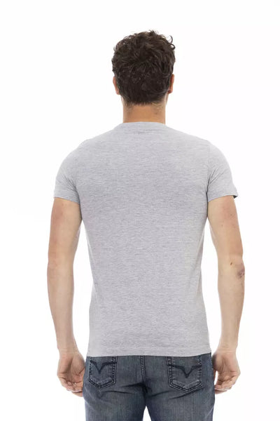 Trussardi Action Grijs Katoenen Heren T-shirt