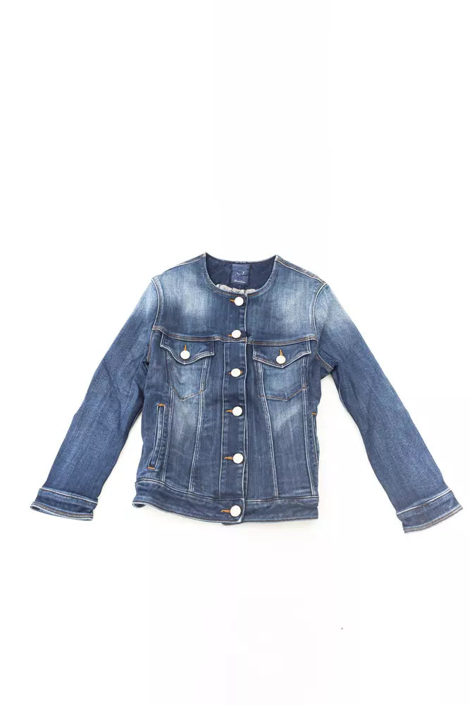 Veste femme en coton bleu Jacob Cohen