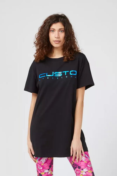 Custo Barcelona Blauw Katoenen Dames T-shirt