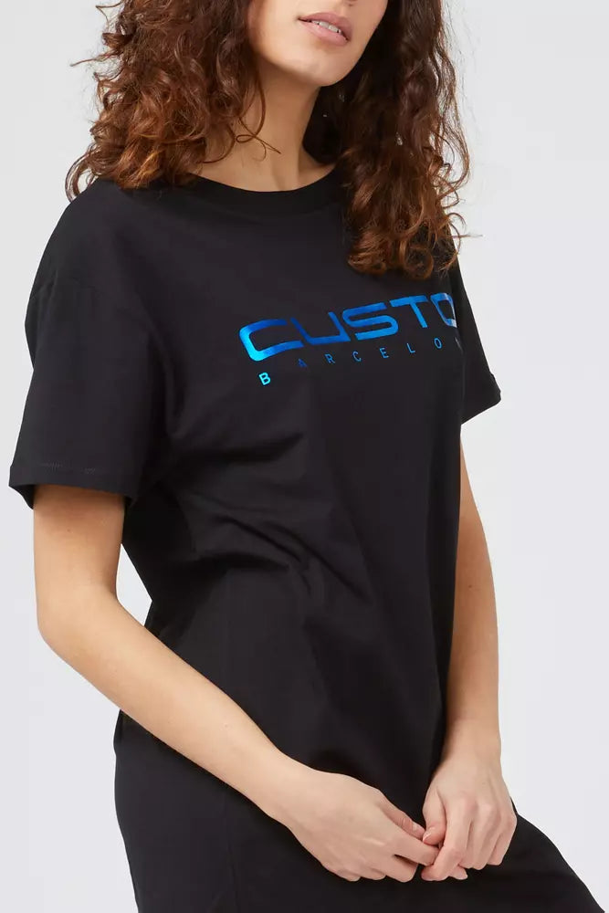 Custo Barcelona Blauw Katoenen Dames T-shirt