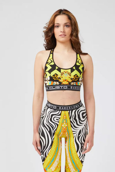 Custo Barcelona Geel Polyamide Dames Top