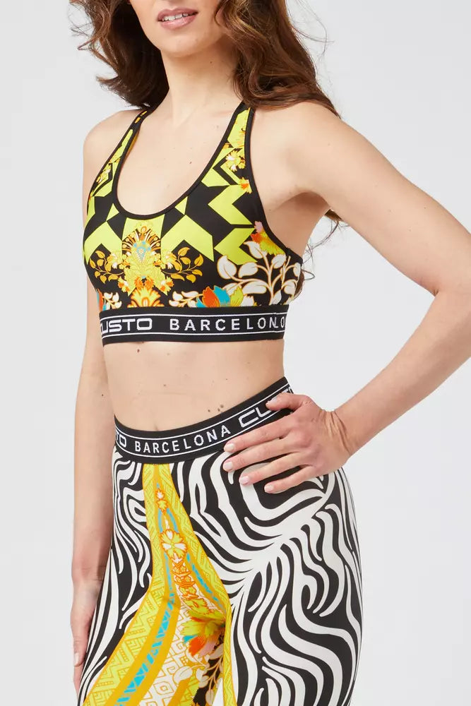 Custo Barcelona Geel Polyamide Dames Top