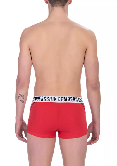Bikkembergs Rode Katoenen Heren Trunk Ondergoed