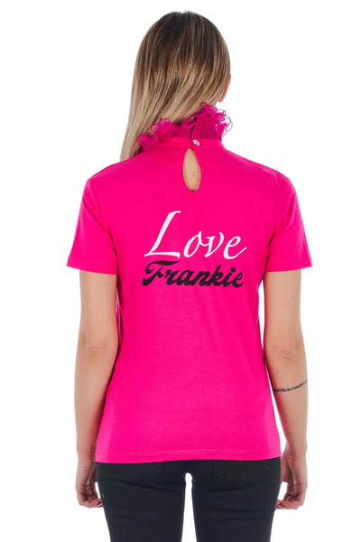 Frankie Morello Multicolor Cotton Women T-Shirt
