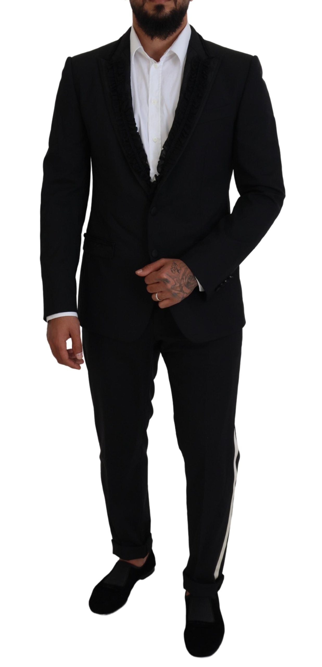 Blazer slim noir MARTINI Dolce &amp; Gabbana