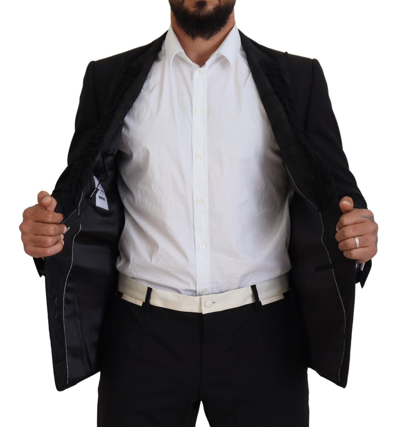 Blazer slim noir MARTINI Dolce &amp; Gabbana