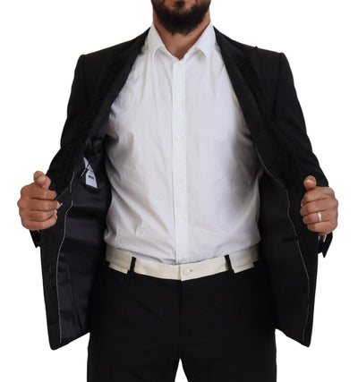Blazer slim noir MARTINI Dolce &amp; Gabbana