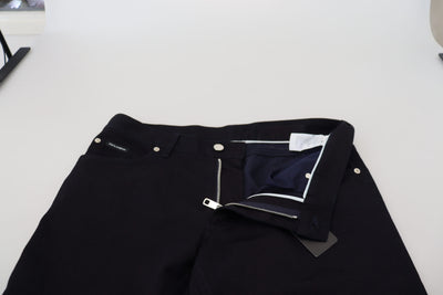 Dolce & Gabbana Black Cotton Skinny Casual Denim Jeans