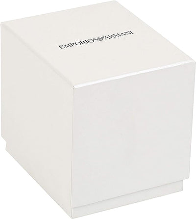 Emporio Armani Elegant Two-Tone Crystal Pave Horloge