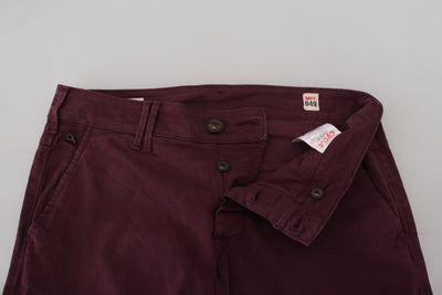 Pantalon skinny décontracté en coton extensible marron CYCLE pour homme