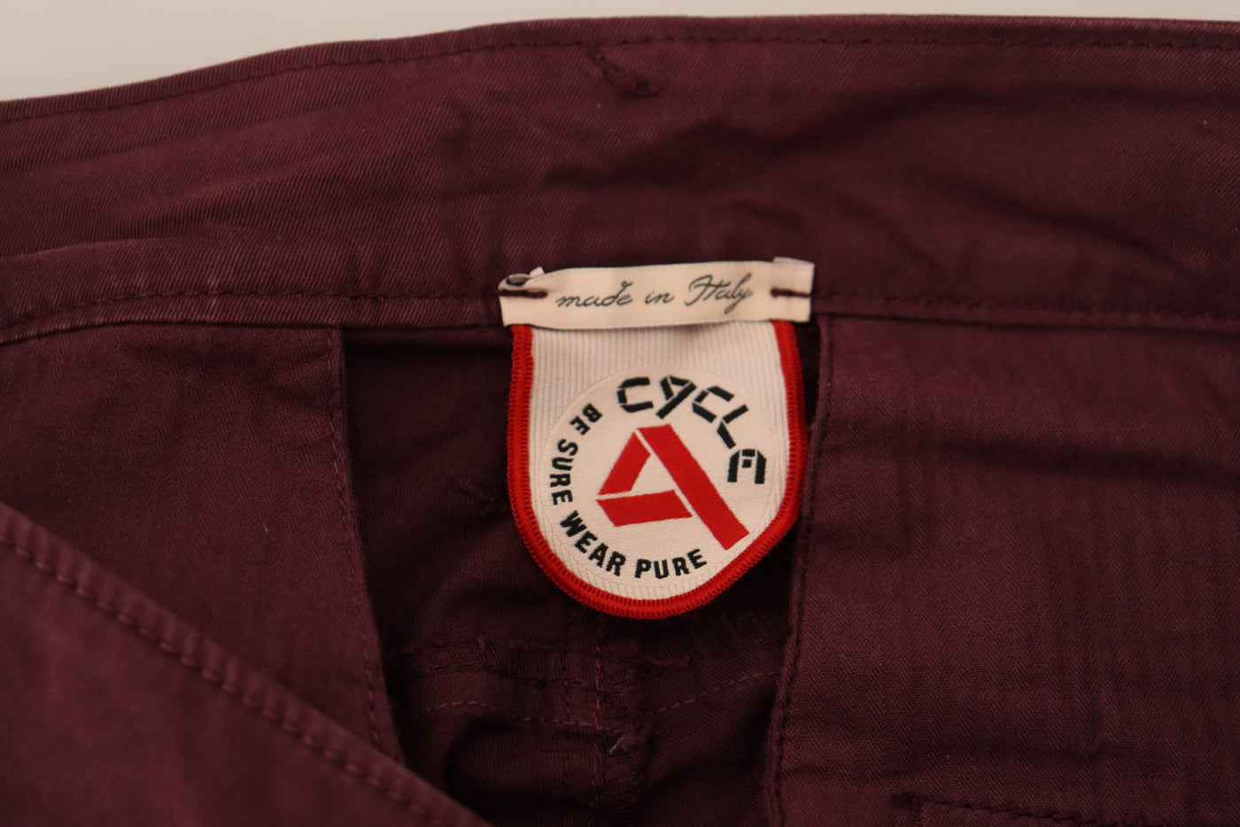 Pantalon skinny décontracté en coton extensible marron CYCLE pour homme