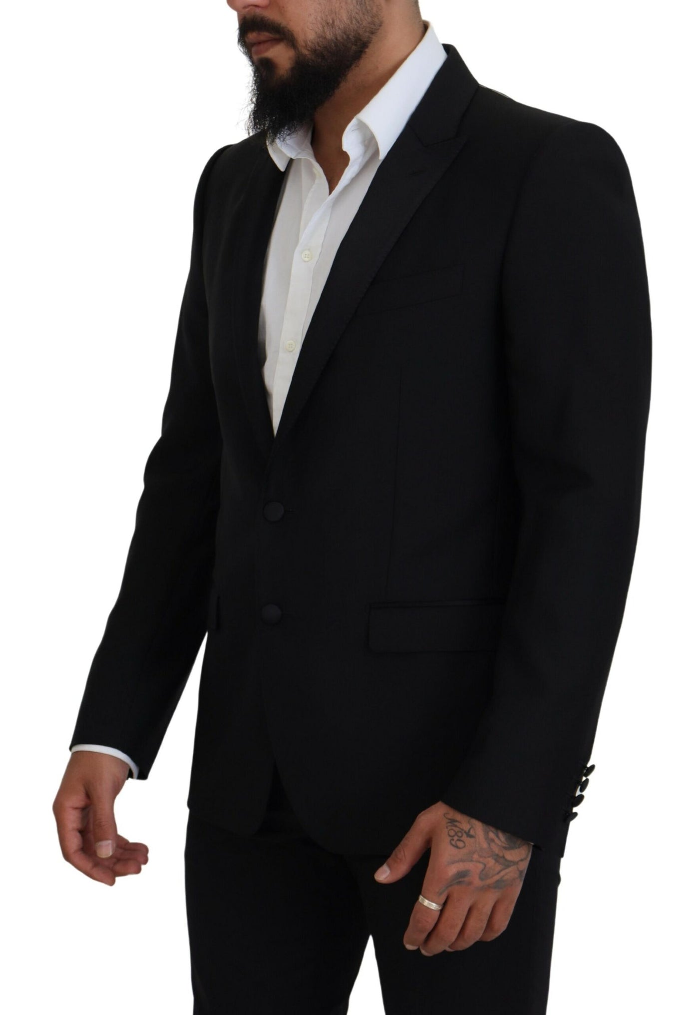 Blazer Martini formel noir coupe slim Dolce &amp; Gabbana