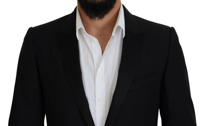 Blazer Martini formel noir coupe slim Dolce &amp; Gabbana
