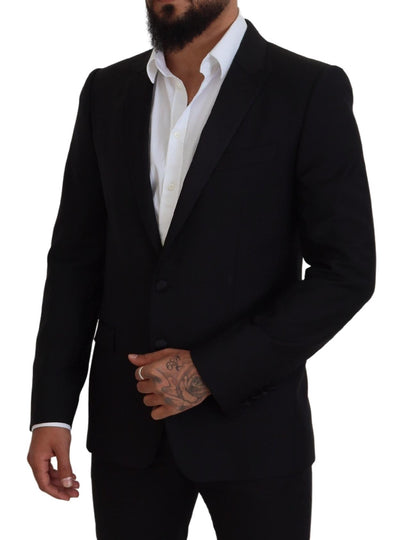 Blazer Martini formel noir coupe slim Dolce &amp; Gabbana