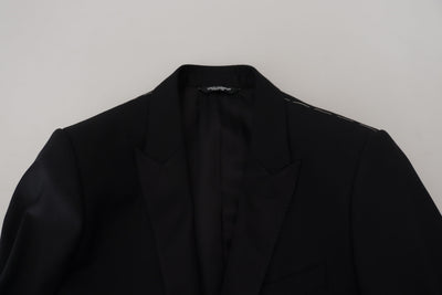 Blazer Martini formel noir coupe slim Dolce &amp; Gabbana