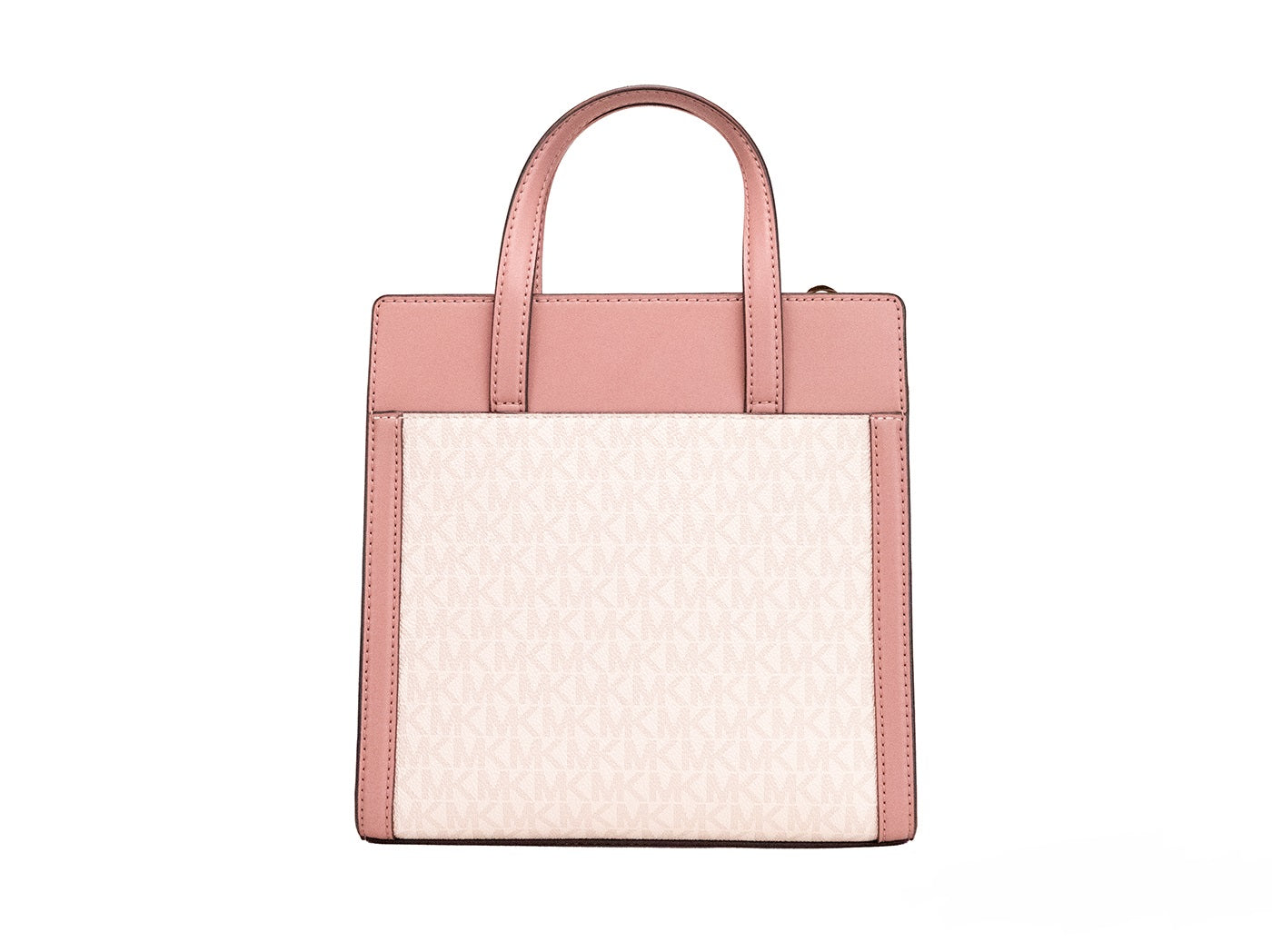 Sac à main fourre-tout à rabat en PVC rose Michael Kors Cece, petit modèle