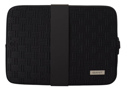 Pochette rembourrée noire Gant avec housse zippée