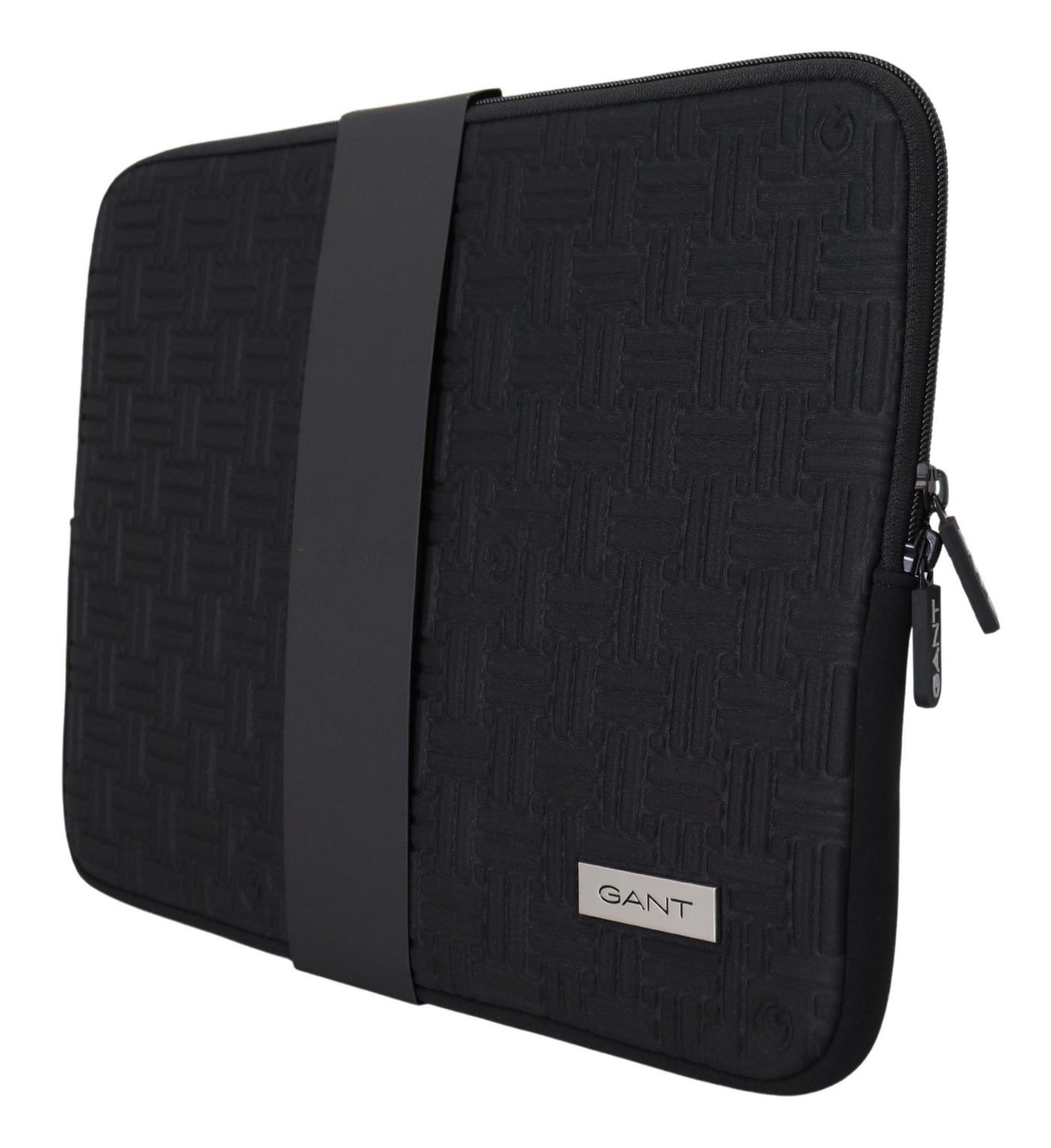 Pochette rembourrée noire Gant avec housse zippée