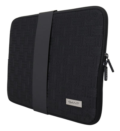 Pochette rembourrée noire Gant avec housse zippée