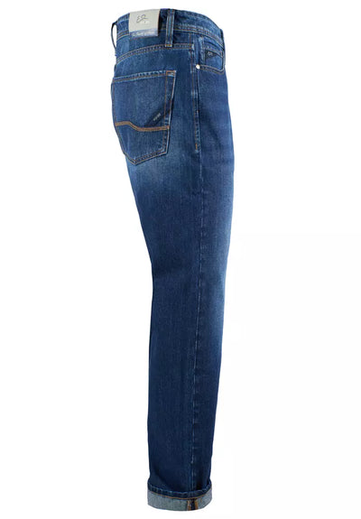 Yes Zee Blue Cotton Herenjeans