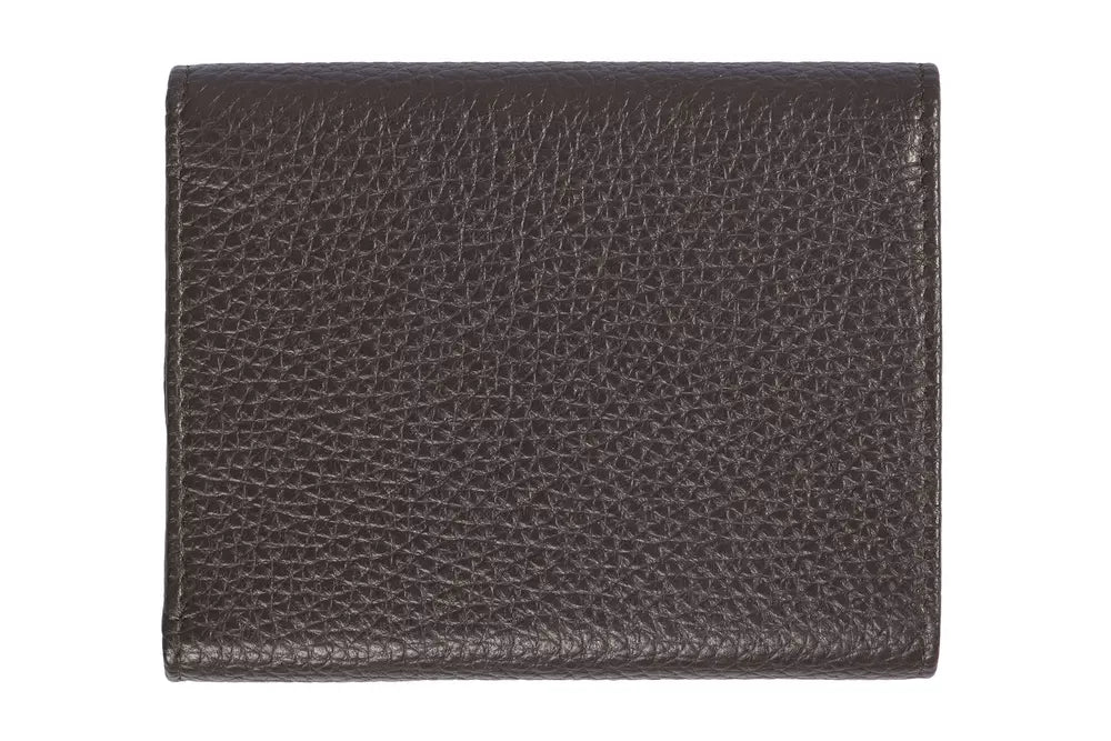 Trussardi Bruine Leren Dames Portemonnee