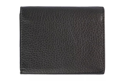 Trussardi Zwarte Leren Dames Portemonnee