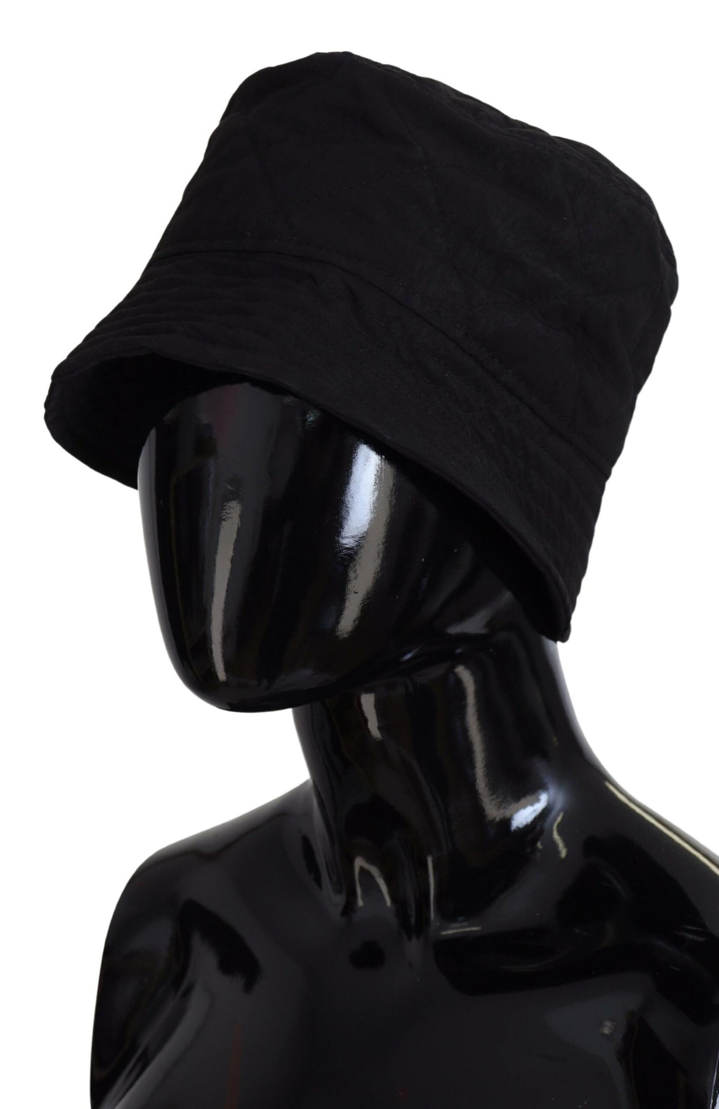 Chapeau bob Dolce &amp; Gabbana en nylon noir pour femme