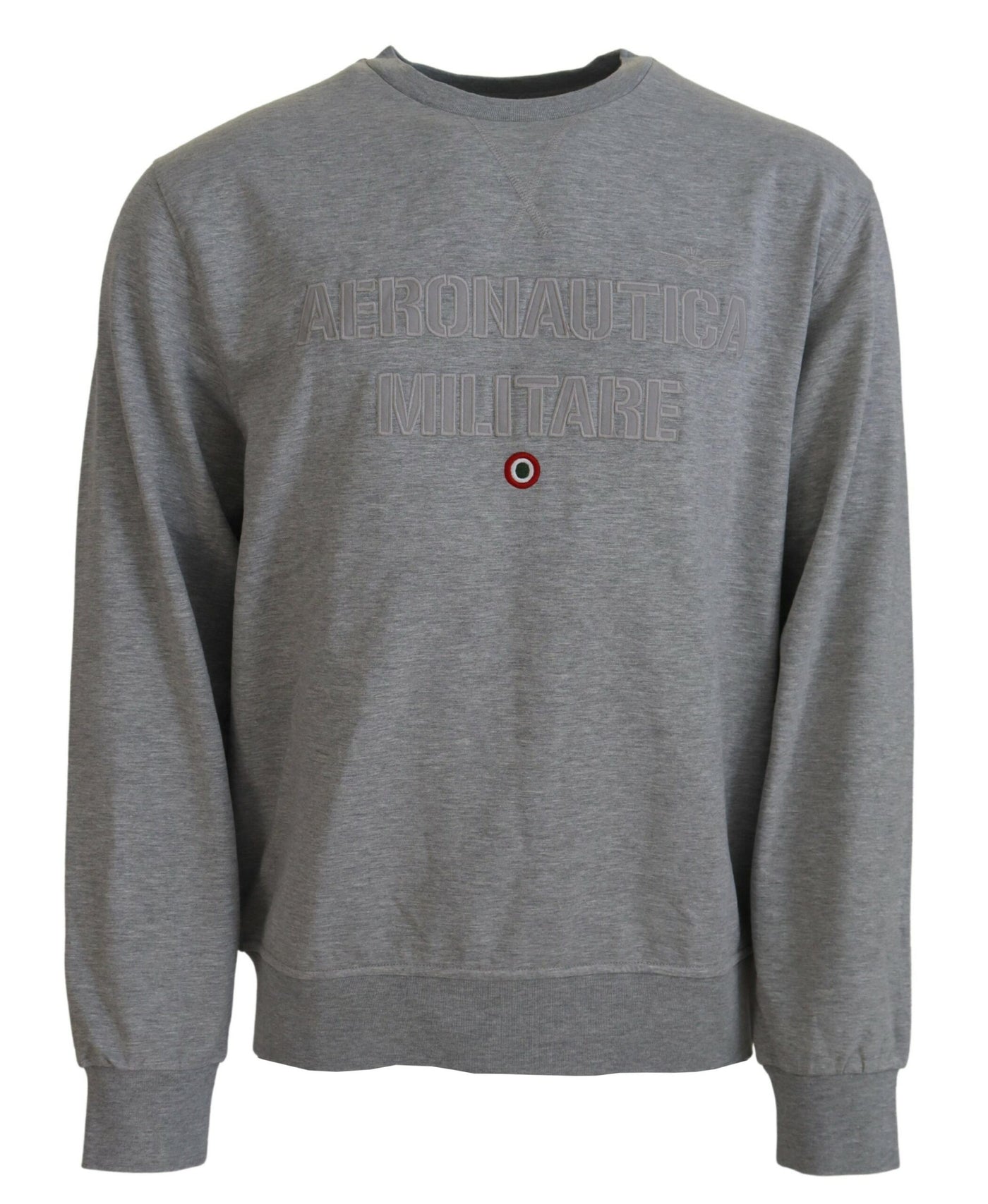Aeronautica Militare Gris Hommes Pull Sweat Pull