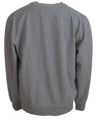 Aeronautica Militare Gris Hommes Pull Sweat Pull