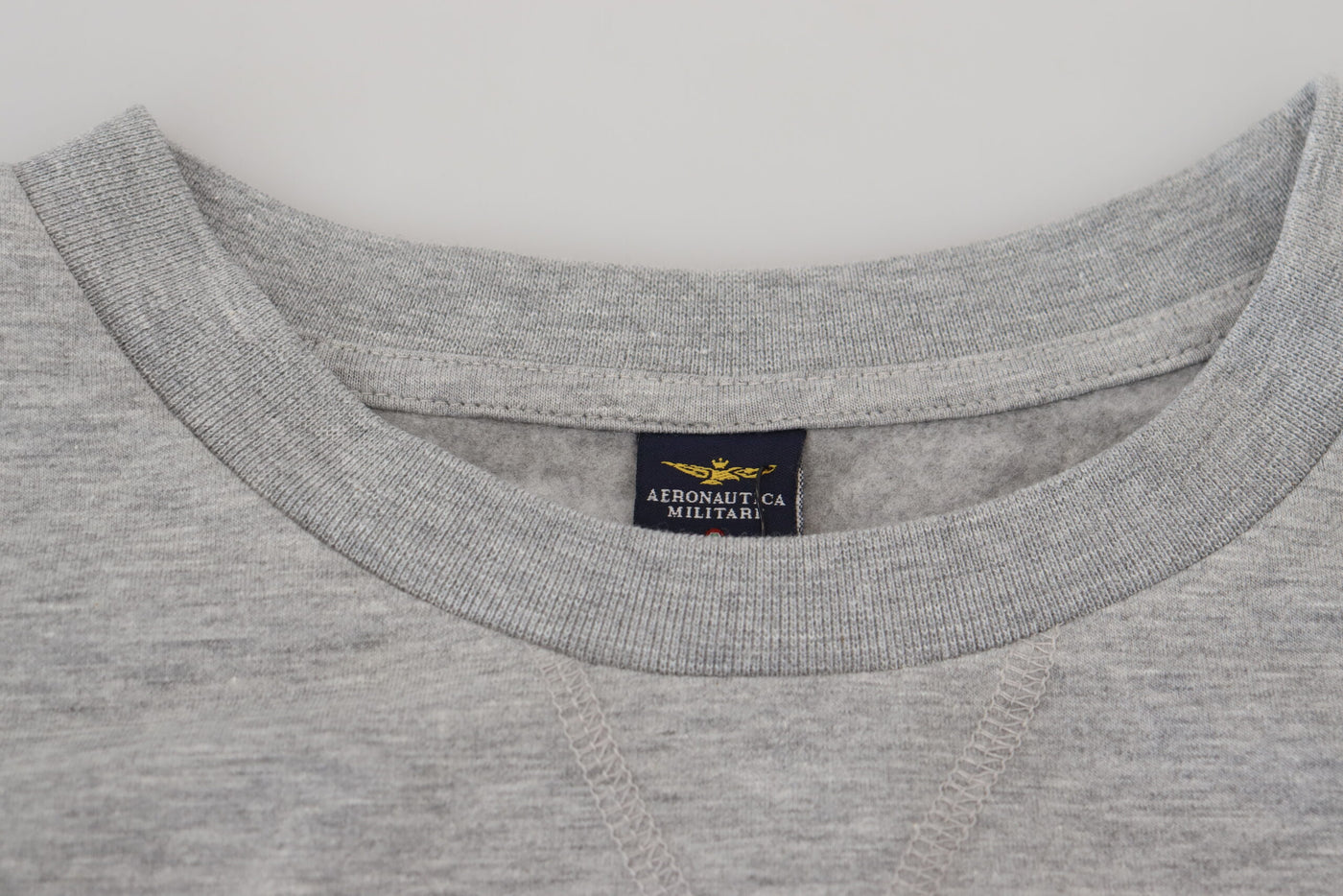 Aeronautica Militare Gris Hommes Pull Sweat Pull