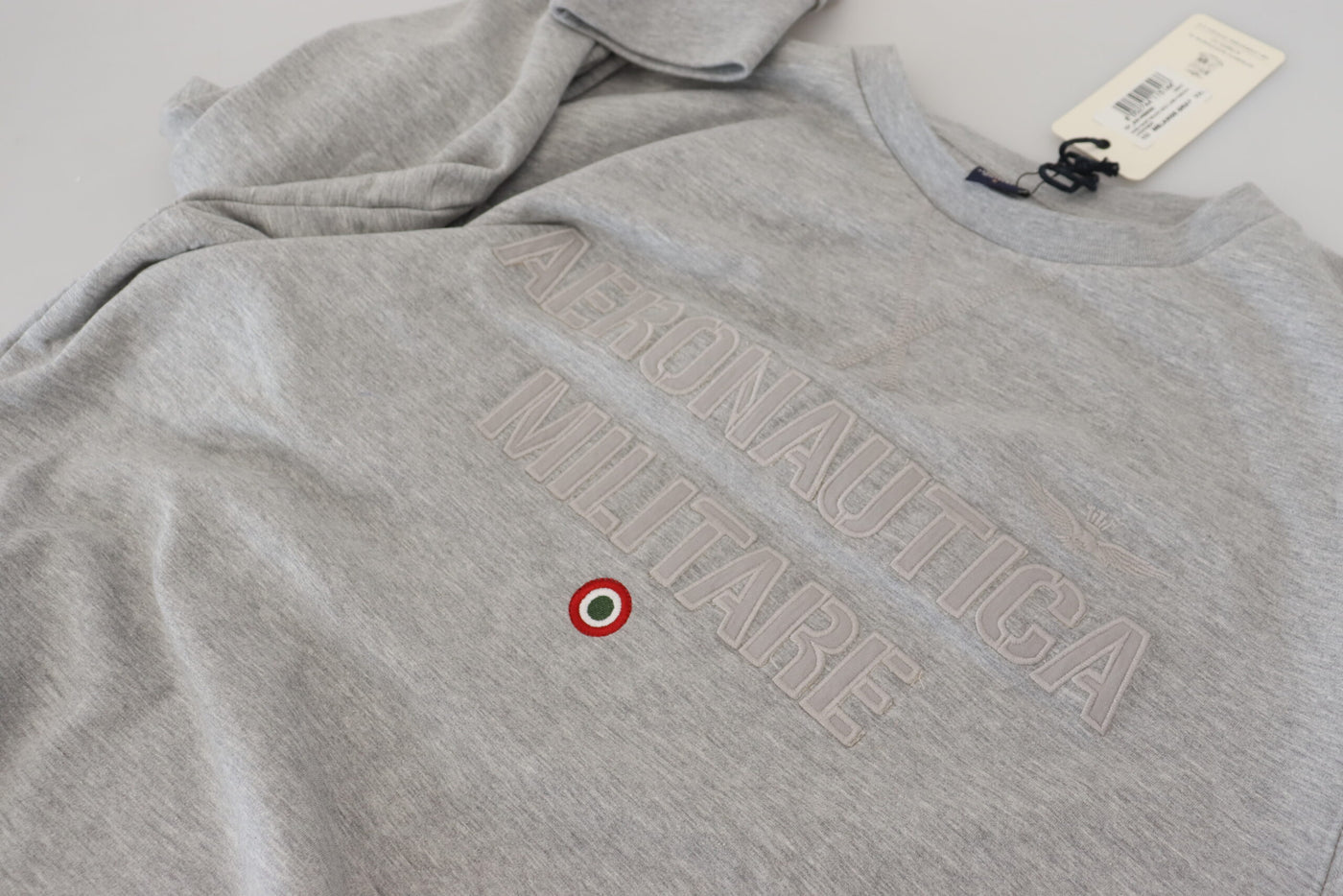 Aeronautica Militare Gris Hommes Pull Sweat Pull