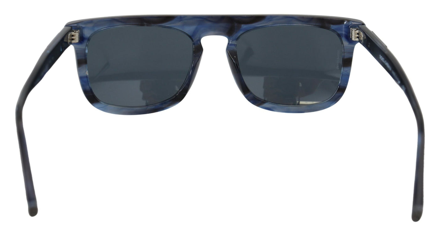 Dolce &amp; Gabbana Blue DG4288 Acetaat Zonnebril met Volledig Montuur