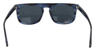 Dolce &amp; Gabbana Blue DG4288 Acetaat Zonnebril met Volledig Montuur